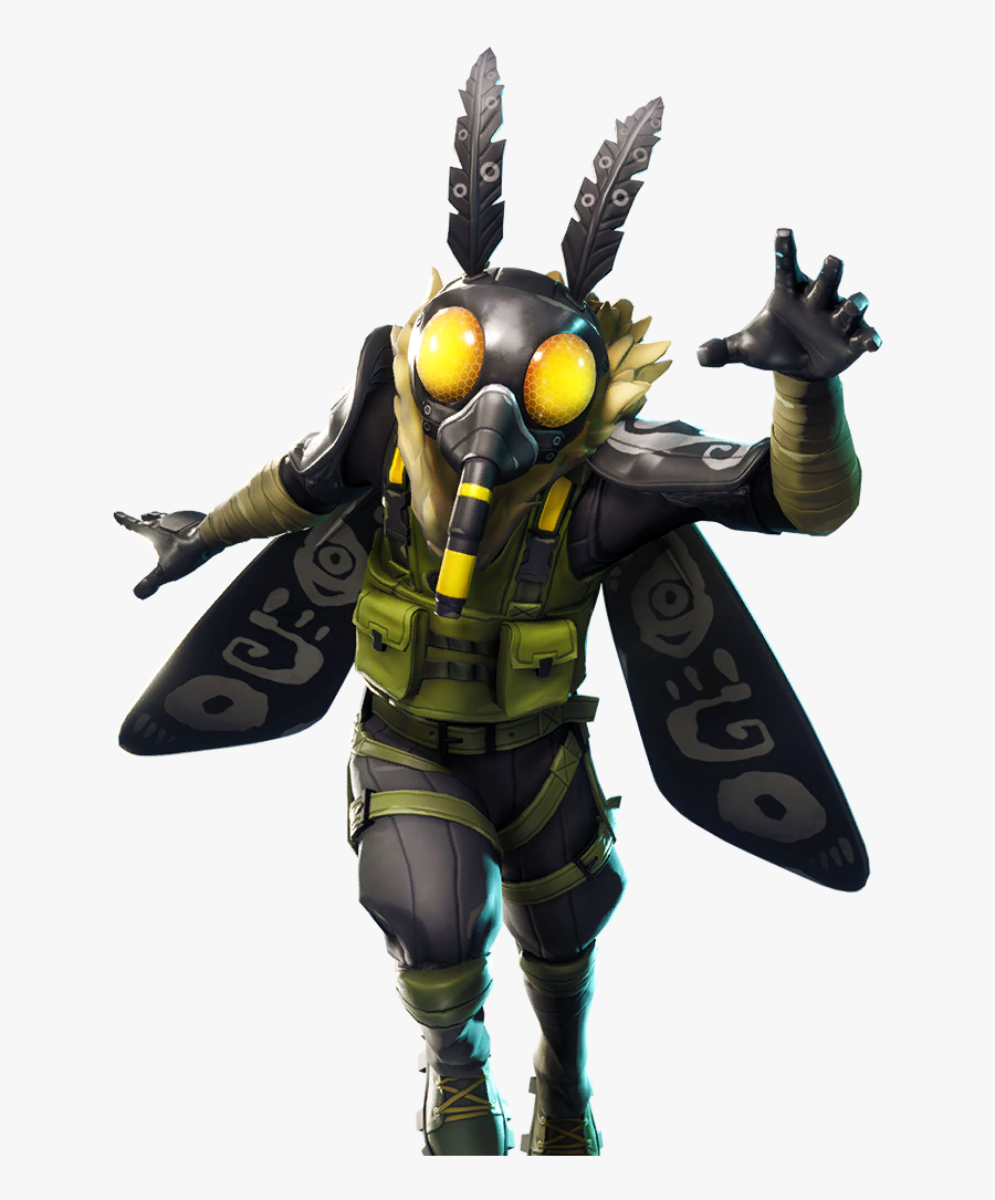 Fortnite Moth Skin Png, Transparent Clipart