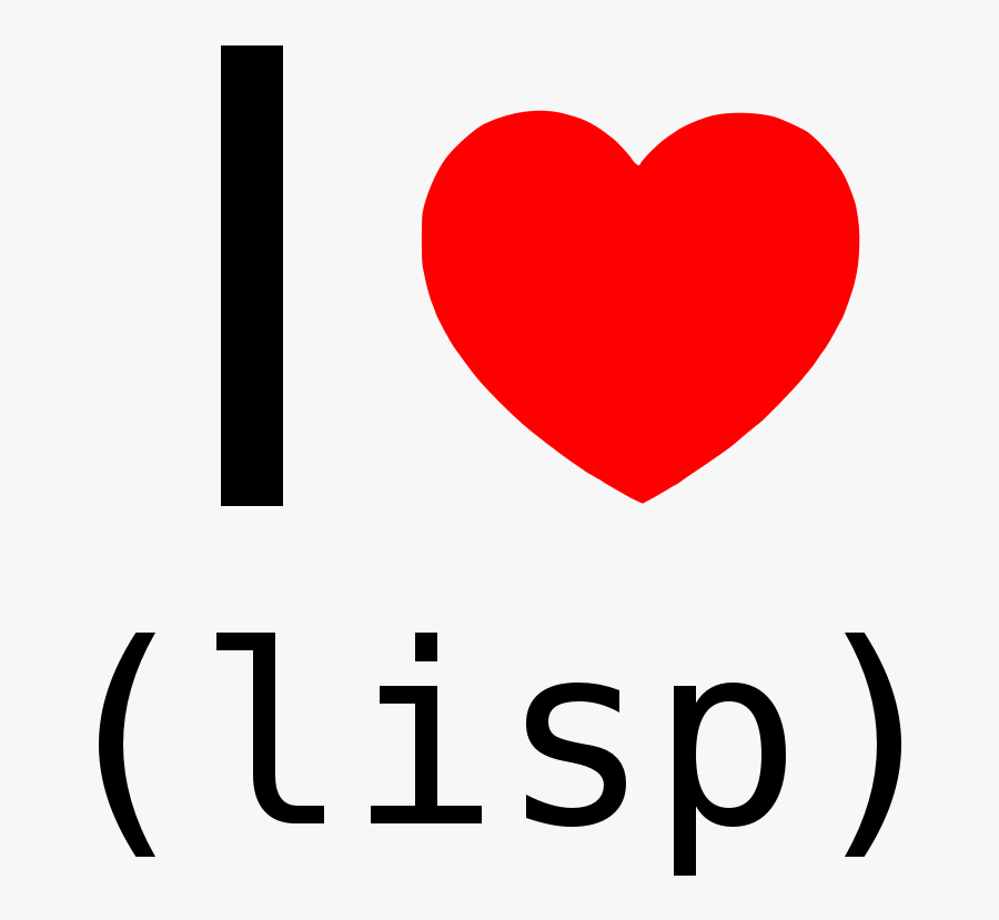 Love Lisp, Transparent Clipart
