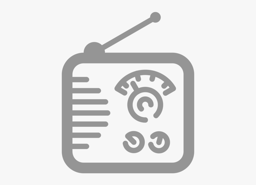 Text,symbol,logo - Vector Radio Png, Transparent Clipart