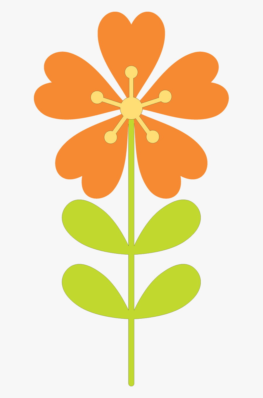 Transparent Spring Fling Clipart - Flowers Four, Transparent Clipart