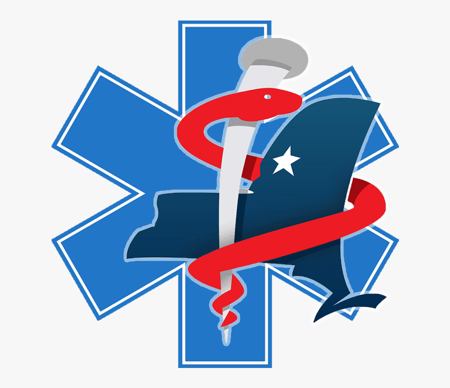 North Country Ems Program Agency - Green Star Of Life, Transparent Clipart