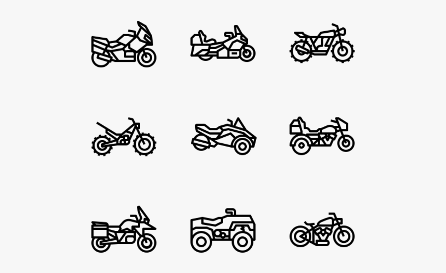 Motorcycle, Transparent Clipart