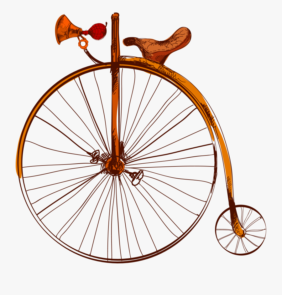 Transparent Bike Rider Clipart - Bicicletas Vintage Png, Transparent Clipart