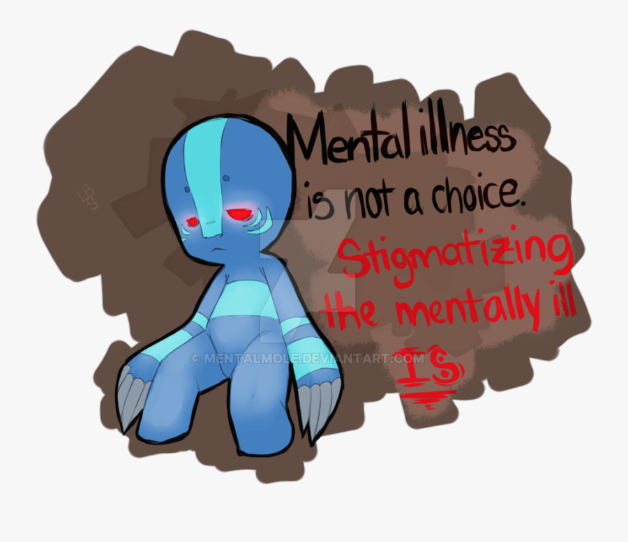 Crazy Clipart Mental Illness - Mental Illness In Kids, Transparent Clipart