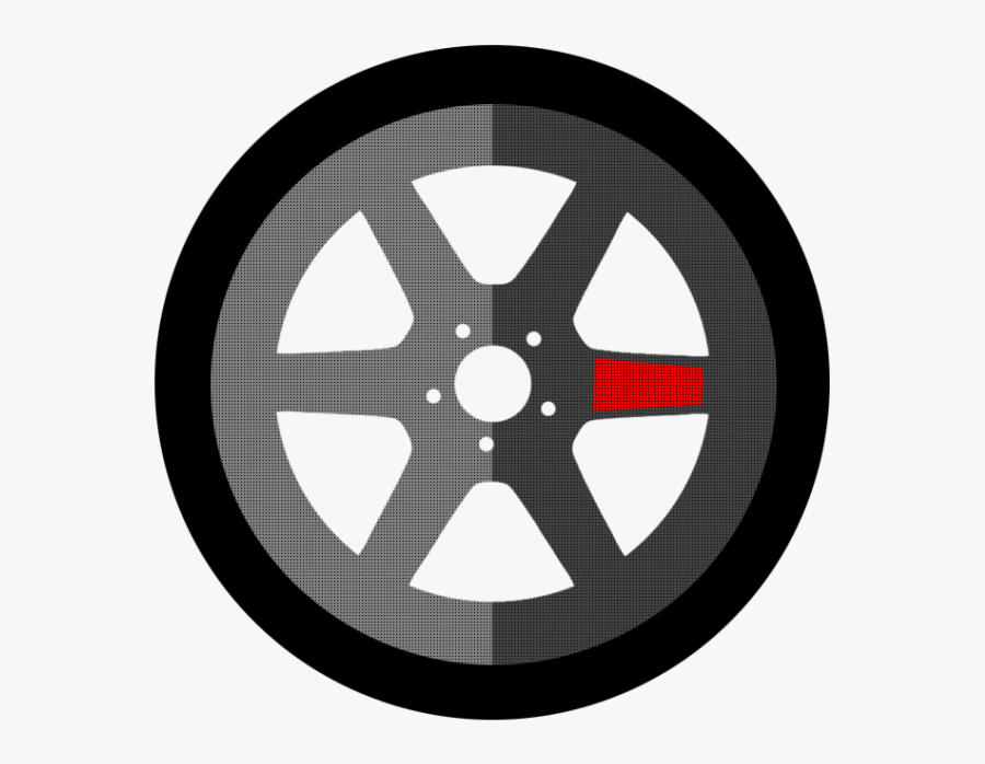 Tire Clipart Mag Wheel - Circle, Transparent Clipart