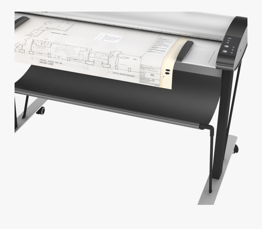 Scanning Of Large Format - Scanner Contex Sd 4490, Transparent Clipart