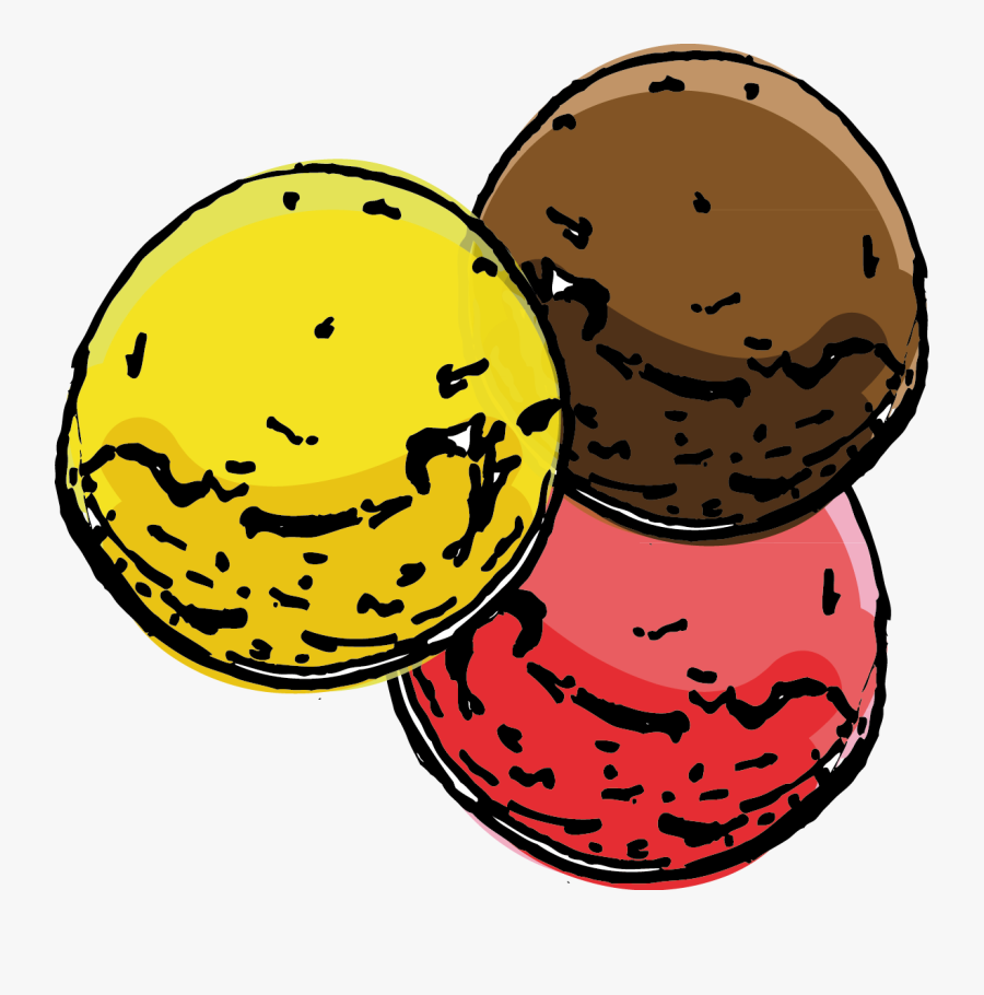 Boule De Glace Logo, Transparent Clipart