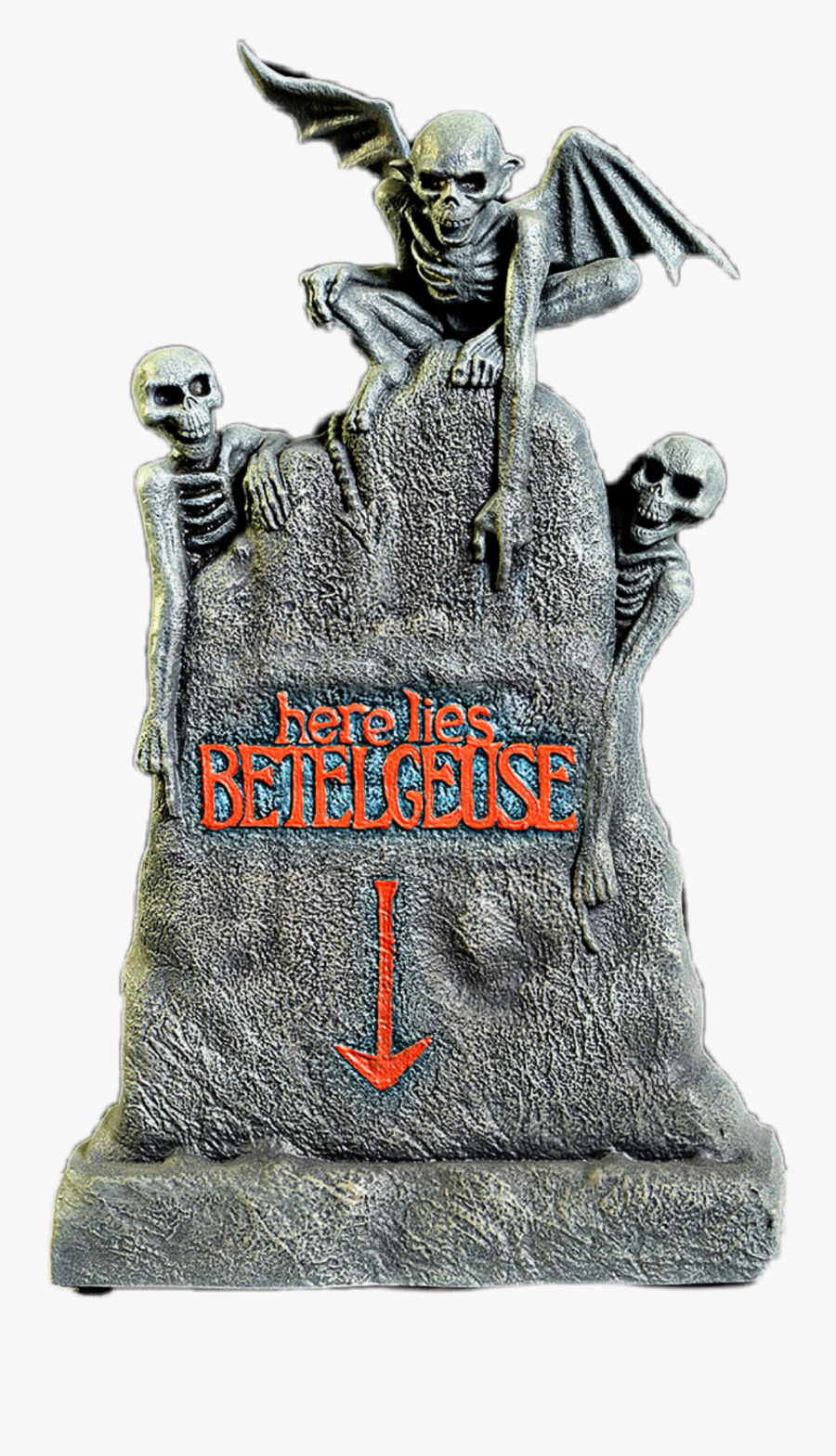 Transparent Tombstone Clipart Black And White - Statue, Transparent Clipart