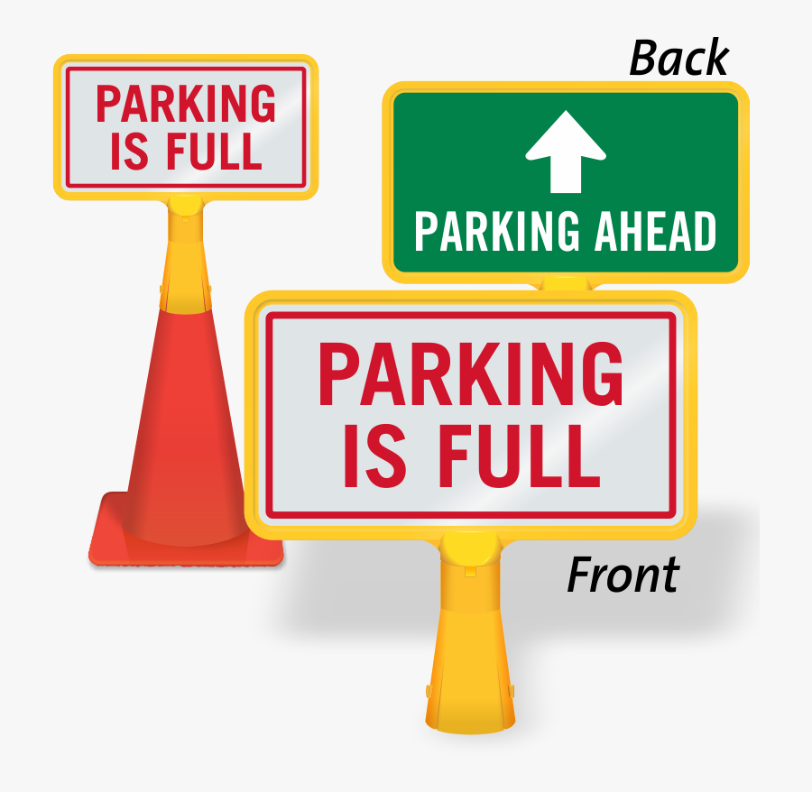 Cone Clipart Parking Lot Construction - Monday Feeling Gif, Transparent Clipart