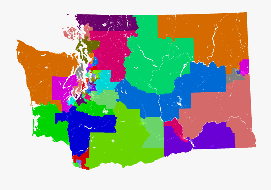 Washington State Outline Png, Transparent Clipart