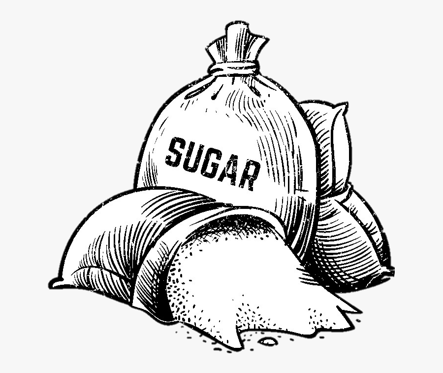 #sugar #sugarcane #сахар #мешок #bag - Vector Sugar, Transparent Clipart