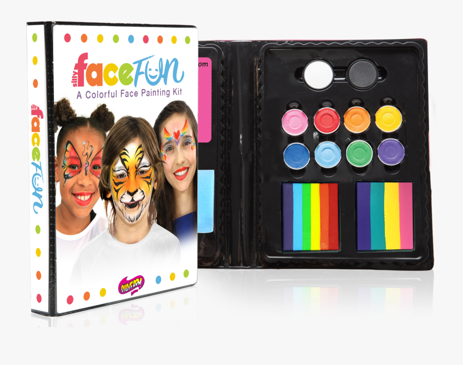 Transparent Facepainting Clipart - Face Paint Silly Farm, Transparent Clipart