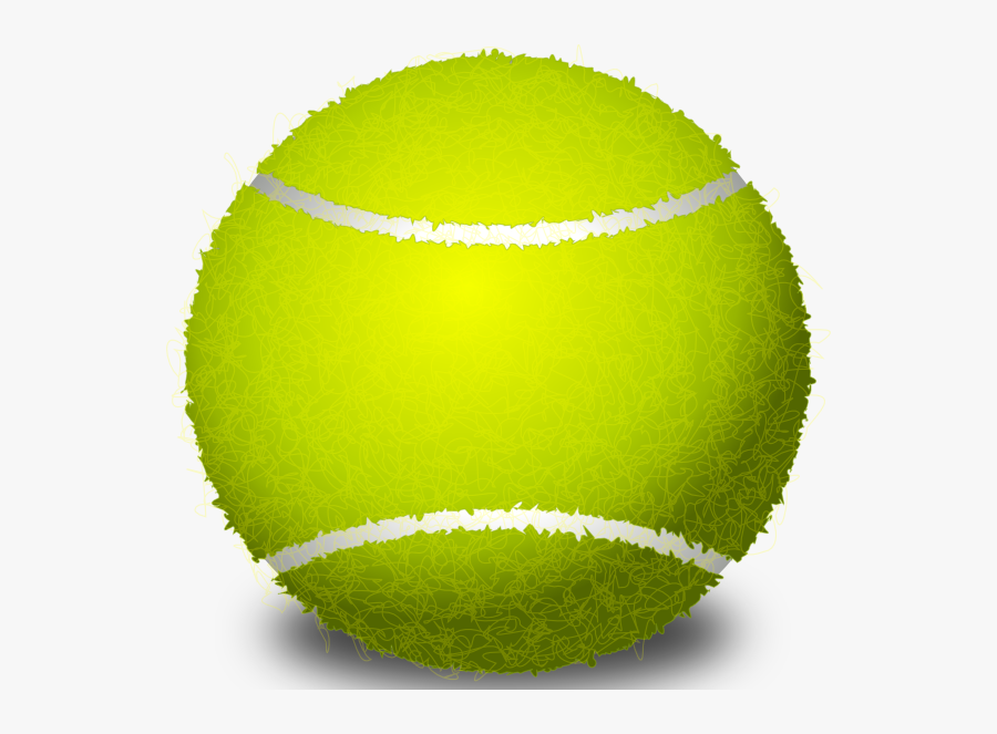 Tennis Clipart Animated - Tennis Cricket Ball Png, Transparent Clipart