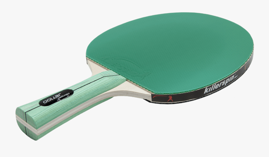 Clip Art Killerspin Jet Ping Pong - Table Tennis Racket Green, Transparent Clipart
