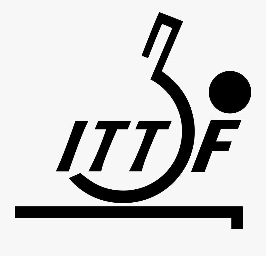 Transparent Ping Pong Png - Ittf Logo, Transparent Clipart