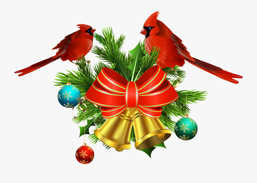 Cardinal Bird Christmas Clip Art