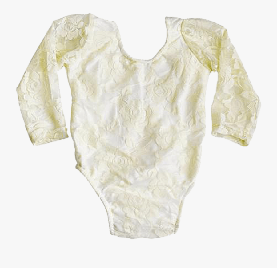 Clip Art Toddler Lace Ivory - Blouse, Transparent Clipart