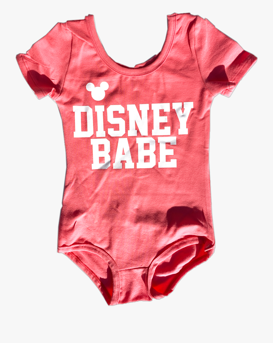 Coral Disney Babe Kid Leotard - Girl, Transparent Clipart