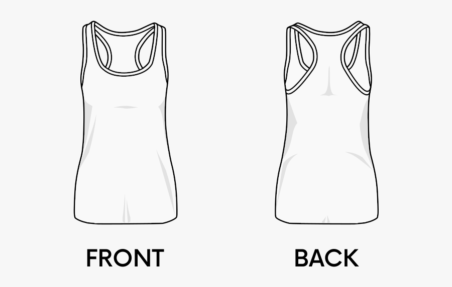 Woman T Shirt Swimmer - Illustration, Transparent Clipart