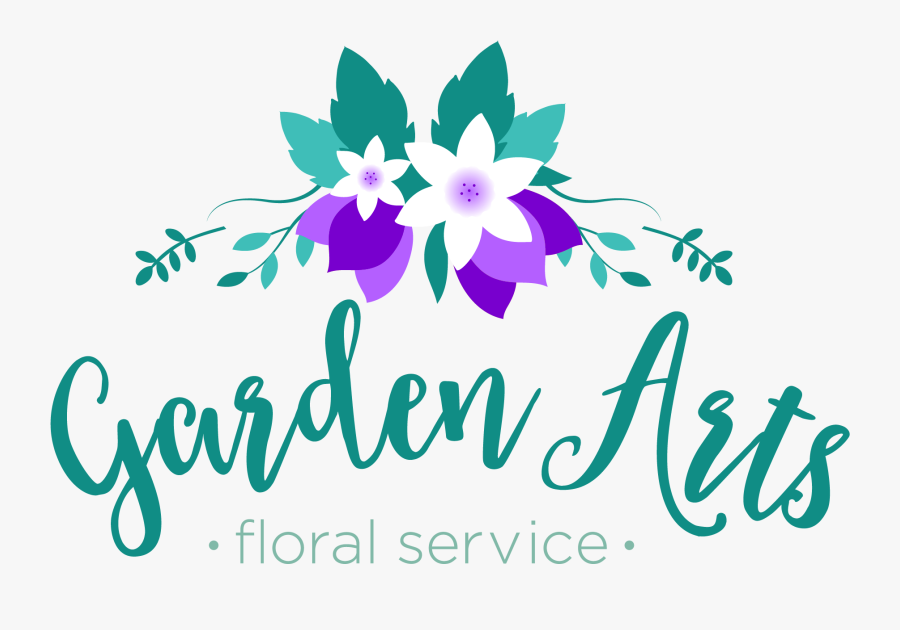 Congratulations Images With Flowers Png - Garden Arts Logo, Transparent Clipart
