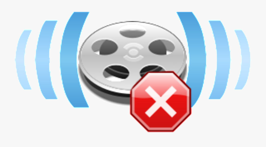 Cancelled Film - Stop - Video Icon, Transparent Clipart