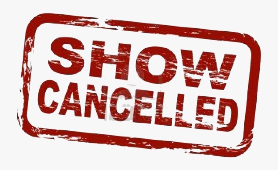Event Cancelled Canceled Png, Transparent Clipart
