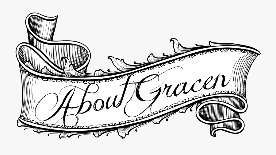 Ribbon With Lettering Tattoo, Transparent Clipart