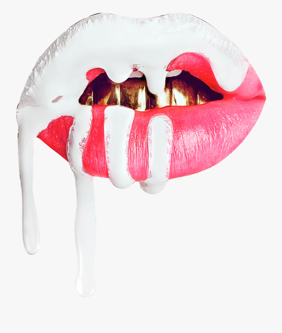 Drip Lip Png - Kylie Jenner Lip Logo Png, Transparent Clipart