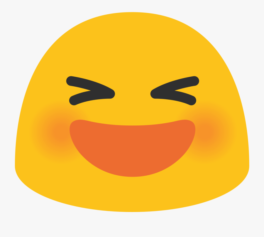 File - Emoji U1f606 - Svg - Wikimedia Commons - 😄 Meaning, Transparent Clipart