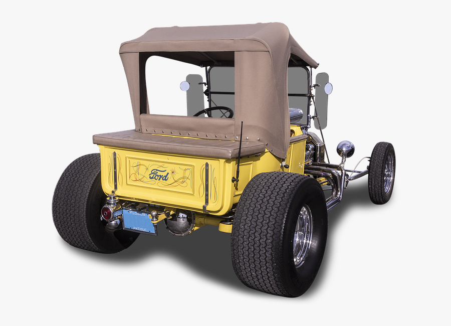 T-bucket, Convertible, Roadster, Ford, Pickup Truck - Antique Car, Transparent Clipart