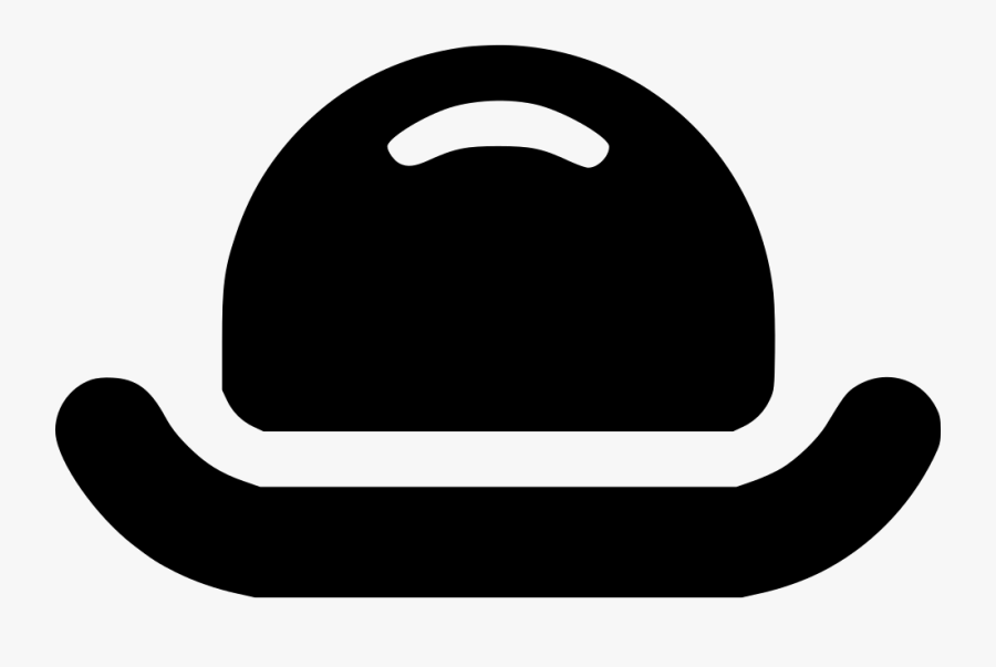 Hat Svg Bowler, Transparent Clipart