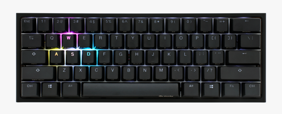 Ducky One Rgb Led - Ducky One 2 Mini, Transparent Clipart