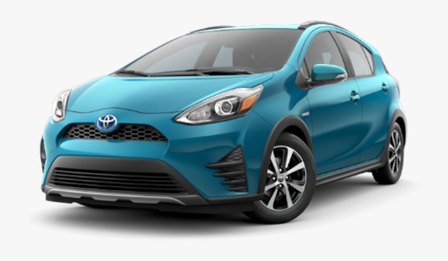 Minivan - 2019 Toyota Prius C, Transparent Clipart