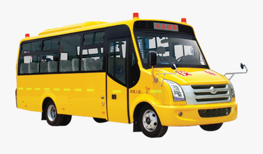 Mini Bus Yellow Png, Transparent Clipart