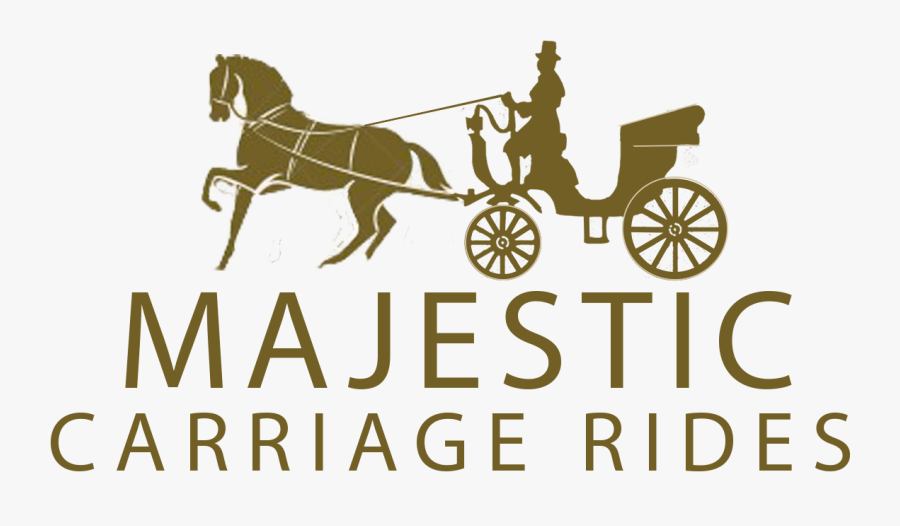 Majestic Carriage Rides Offers Horse-drawn Carriage - Carriage, Transparent Clipart