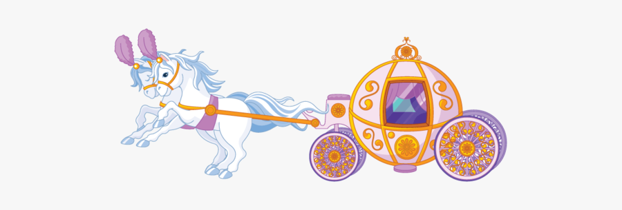 Cinderella Horse And Carriage Clipart, Transparent Clipart