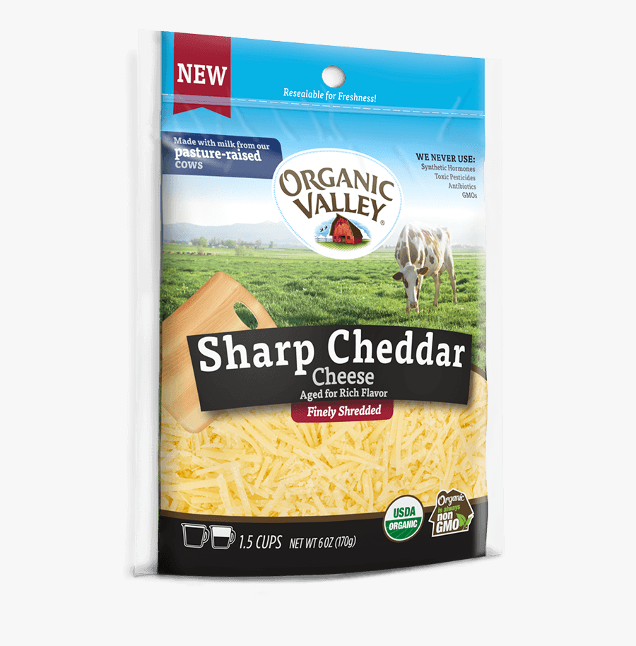 Organic Valley Cheese, Transparent Clipart