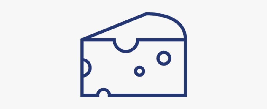 Cheese Icon, Transparent Clipart
