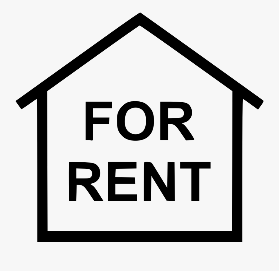 House For Rent Svg, Transparent Clipart