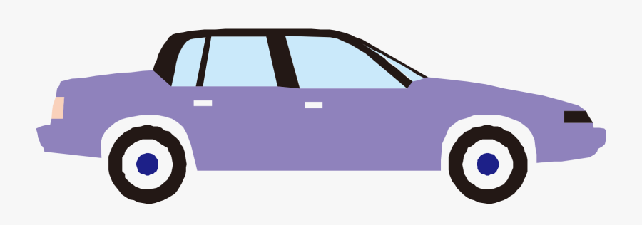 Simple Hand-painted Cartoon Car Png Download - Cartoon Car Transparent Background, Transparent Clipart