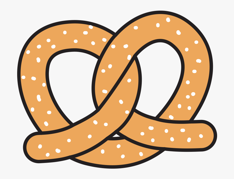 Food Drink Esl Library - Clip Art Pretzel Cartoon, Transparent Clipart