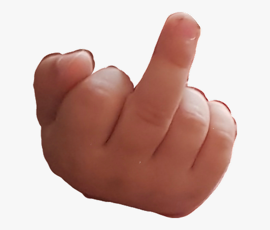 #baby #stinkefinger - Sign Language, Transparent Clipart