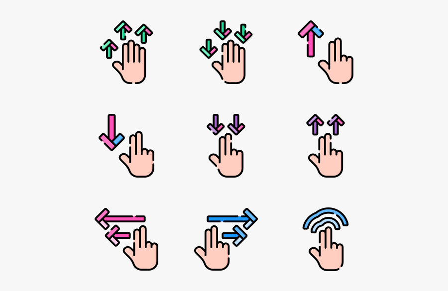 Hand Gesture, Transparent Clipart