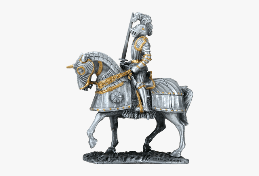 Clip Art Noble Horseback Statue Sc - Medieval Noble Knight Armor, Transparent Clipart