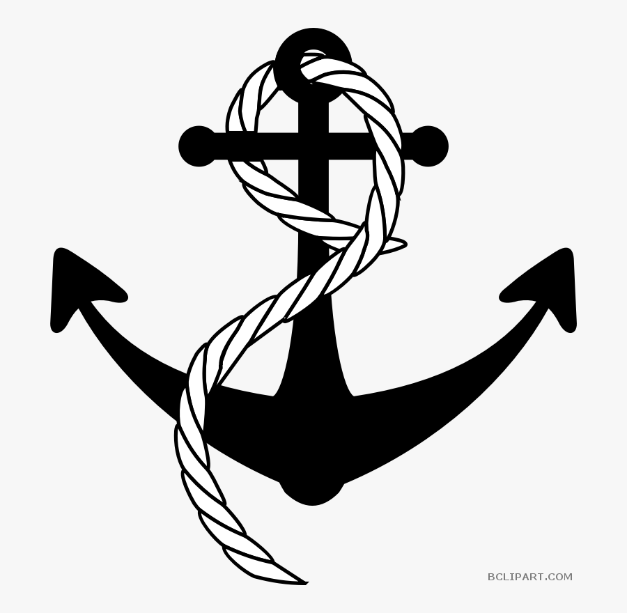 Anchor With Rope Transparent Clipart Anchor Rope Clip, Transparent Clipart