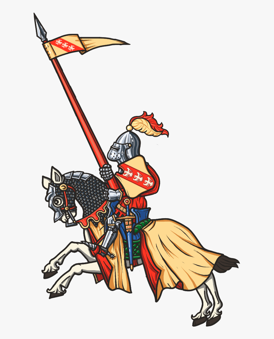 Knight On Horse Clipart, Transparent Clipart