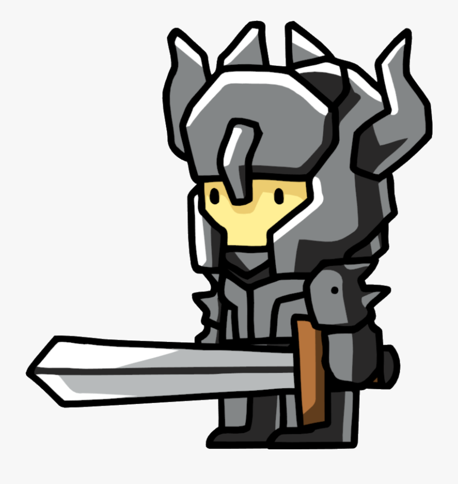 Knight Clipart Evil Knight - Scribblenauts Knight, Transparent Clipart