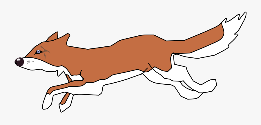 Line Art,wildlife,snout - Fox Colour, Transparent Clipart