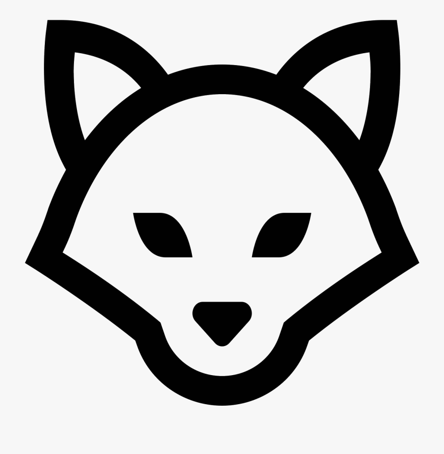 Fox Head Png - Black Wolf Designs, Transparent Clipart