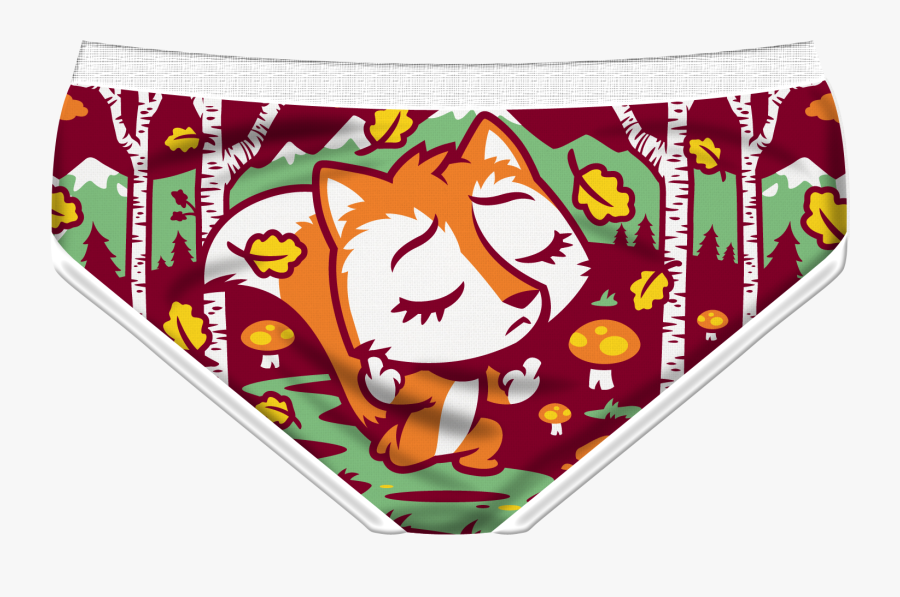 Transparent Big Girl Panties Clipart Fox Briefs , Free Transparent
